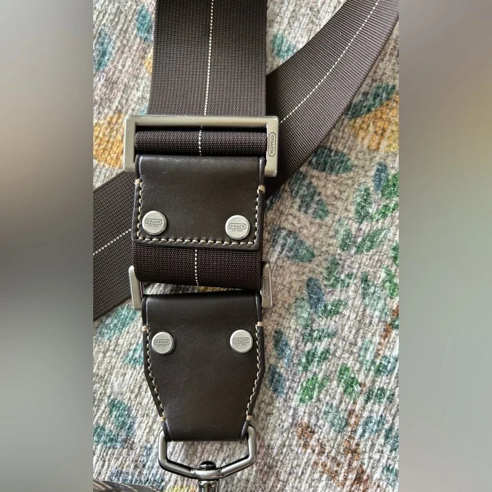 Coach Rare Retired XL Nylon Bag NºD05M- 5372 - Picture 11 of 16